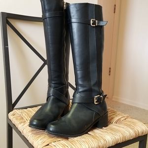 Black Riding Boots Size 38